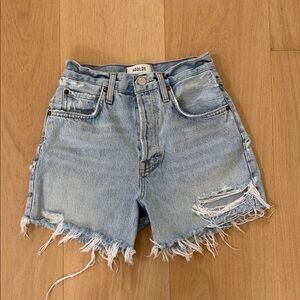 Agolde Riley Denim Shorts